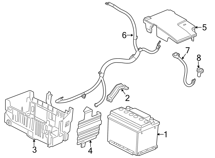 Buick Verano Battery Cable 13437401 GM Parts Wholesale Canada