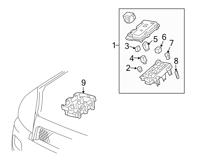Pontiac Montana Relay Rear