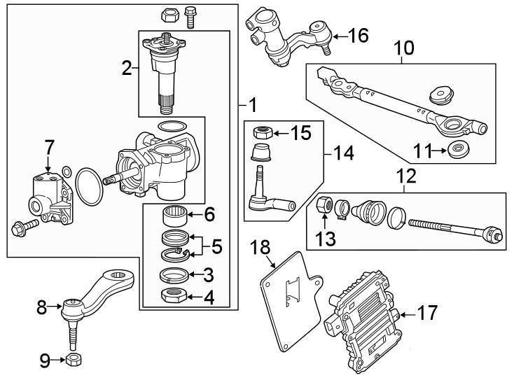 Chevrolet Silverado 3500 HD Steering Center Link 22913604 GM Parts