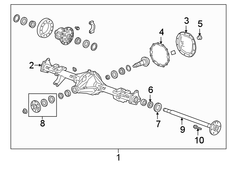 [DIAGRAM] 99 Silverado Differential Diagram