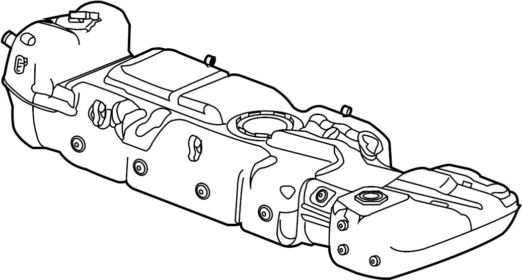 GMC Yukon Fuel Tank. TANK ASSEMBLY FUEL 25920048 GM Parts